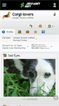 Mobile Screenshot of corgi-lovers.deviantart.com