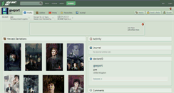 Desktop Screenshot of geeport.deviantart.com