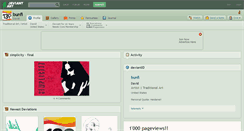 Desktop Screenshot of bunfi.deviantart.com