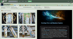 Desktop Screenshot of dawnstarw.deviantart.com