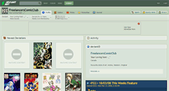 Desktop Screenshot of freelancerscomicclub.deviantart.com