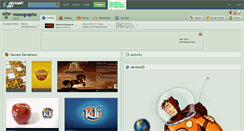 Desktop Screenshot of monographo.deviantart.com