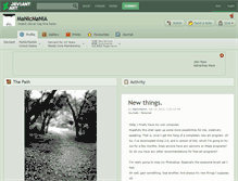 Tablet Screenshot of manicmania.deviantart.com
