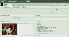 Desktop Screenshot of lizzer.deviantart.com