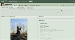 Desktop Screenshot of cobweb-stock.deviantart.com