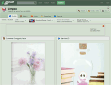 Tablet Screenshot of limppu.deviantart.com