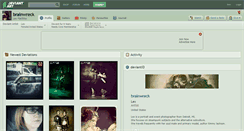 Desktop Screenshot of brainwreck.deviantart.com