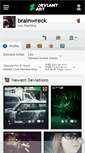 Mobile Screenshot of brainwreck.deviantart.com