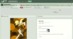 Desktop Screenshot of fuyumi-kun.deviantart.com
