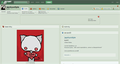 Desktop Screenshot of japzkyootipie.deviantart.com