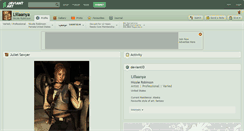 Desktop Screenshot of lillaanya.deviantart.com