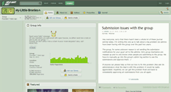 Desktop Screenshot of my-little-bronies.deviantart.com