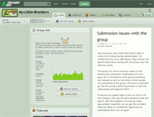 Tablet Screenshot of my-little-bronies.deviantart.com
