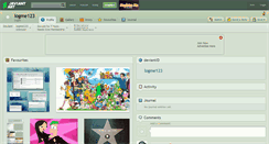 Desktop Screenshot of logme123.deviantart.com