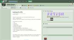 Desktop Screenshot of fetish-house.deviantart.com