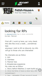 Mobile Screenshot of fetish-house.deviantart.com