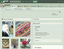 Tablet Screenshot of elefandi.deviantart.com