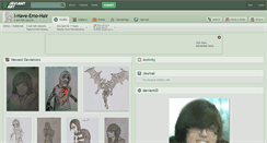 Desktop Screenshot of i-have-emo-hair.deviantart.com