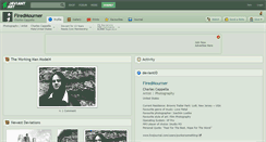 Desktop Screenshot of firedmourner.deviantart.com