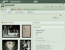 Tablet Screenshot of hitmangraphic.deviantart.com