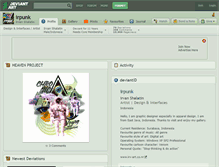 Tablet Screenshot of irpunk.deviantart.com