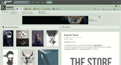 Desktop Screenshot of kubicki.deviantart.com