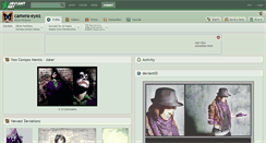 Desktop Screenshot of camera-eyez.deviantart.com