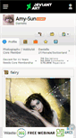 Mobile Screenshot of amy-sun.deviantart.com