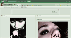 Desktop Screenshot of marilyn-manson-1969.deviantart.com