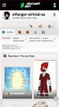 Mobile Screenshot of elfangor-sirinial-sa.deviantart.com