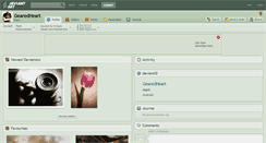 Desktop Screenshot of gearedheart.deviantart.com