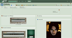 Desktop Screenshot of foxracing.deviantart.com