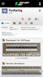 Mobile Screenshot of foxracing.deviantart.com
