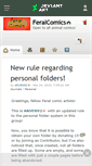 Mobile Screenshot of feralcomics.deviantart.com