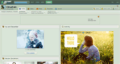 Desktop Screenshot of citrusfrukt.deviantart.com
