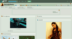Desktop Screenshot of meaningfulbeauty.deviantart.com