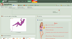 Desktop Screenshot of heartedpixels.deviantart.com
