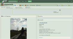 Desktop Screenshot of cchockeychic58.deviantart.com