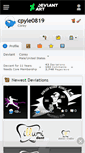Mobile Screenshot of cpyle0819.deviantart.com