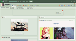 Desktop Screenshot of denchetto.deviantart.com