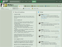 Tablet Screenshot of bbxrae.deviantart.com