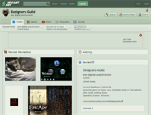 Tablet Screenshot of designers-guild.deviantart.com