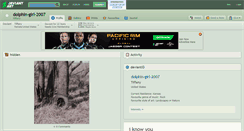 Desktop Screenshot of dolphin-girl-2007.deviantart.com