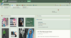 Desktop Screenshot of newscast.deviantart.com