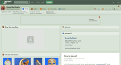 Desktop Screenshot of ilovevacstock.deviantart.com