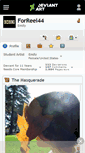 Mobile Screenshot of forreel44.deviantart.com