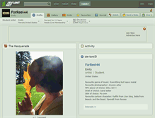 Tablet Screenshot of forreel44.deviantart.com