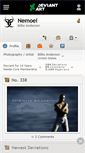Mobile Screenshot of nemoel.deviantart.com