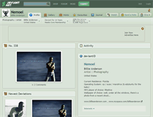 Tablet Screenshot of nemoel.deviantart.com