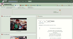 Desktop Screenshot of maiabest9381.deviantart.com